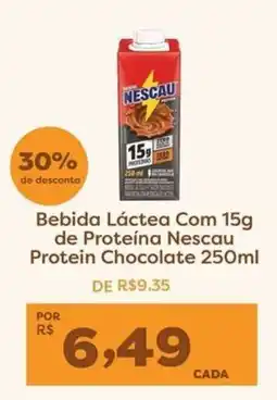 Mercadinhos São Luiz Bebida Láctea Com 15g de Proteína Nescau Protein Chocolate oferta