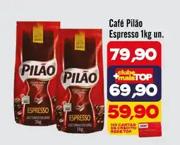 Rede Top Café Pilão Espresso oferta