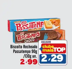 Rede Top Biscoito recheado passatempo oferta