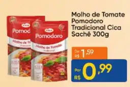 Atacado Vem Molho de Tomate Pomodoro Tradicional Cica oferta
