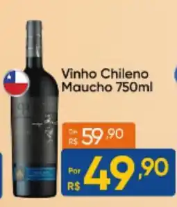 Atacado Vem Vinho Chileno Maacho 750ml oferta