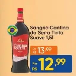 Atacado Vem Sangria Cantina da Serra Tinto Suave oferta