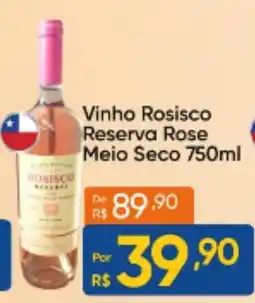 Atacado Vem Vinho Rosisco Reserva Rose Meio Seco oferta