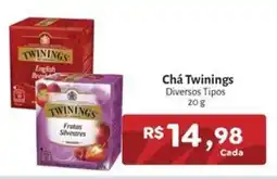 Novo Atacarejo Chá Twinings Diversos Tipos oferta
