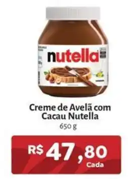 Novo Atacarejo Creme de Avelã com Cacau Nutella oferta