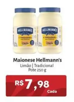 Novo Atacarejo Maionese hellmann's limão | tradicional oferta