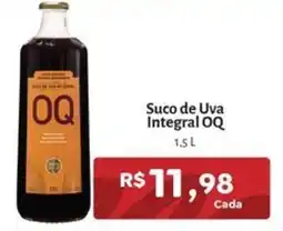 Novo Atacarejo Suco de Uva Integral OQ oferta