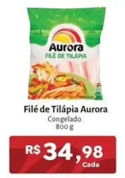 Novo Atacarejo Filé de Tilápia Aurora oferta