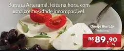 Novo Atacarejo Queijo Burrata Tradicional oferta