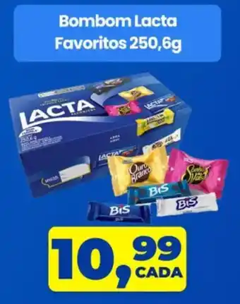 Bombom lacta favoritos