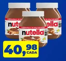 X Supermercados Nutella oferta