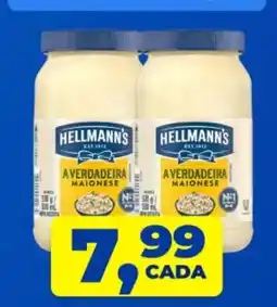 X Supermercados A verdadeira maionese oferta
