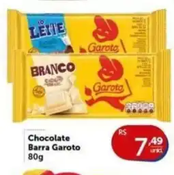 Pires Chocolate Barra Garoto oferta