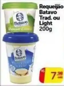 Pires Requeijão Batavo Trad. ou Light oferta