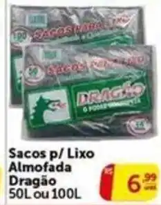 Sacos p/ Lixo Almofada Dragão