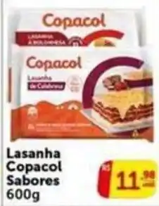 Pires Lasanha copacol sabores oferta