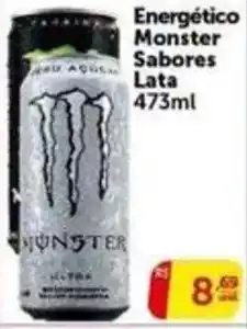 Pires Energético Monster Sabores oferta