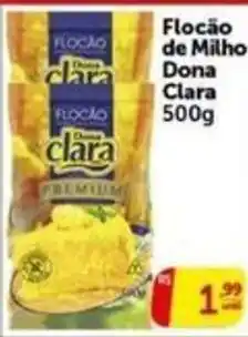 Pires Flocão de Milho Dona Clara oferta