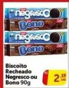 Pires Biscoito Recheado Negresco ou Bono oferta