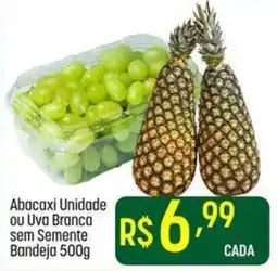 Muffato Abacaxi Unidade ou Uva Branca sem Semente oferta