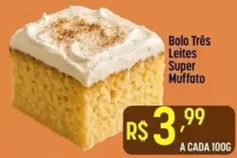 Bolo Três Leites Super Muffato