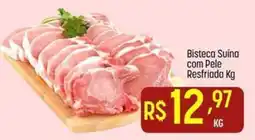 Muffato Bisteca Suína com Pele Resfriada Kg oferta