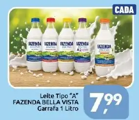 Leite tipo "a" fazenda bella vista