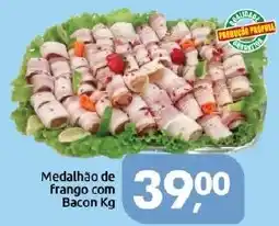 Supermercados Nori Medalhão de frango com bacon oferta