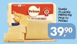 Supermercados Nori Queijo muçarela primo kg oferta