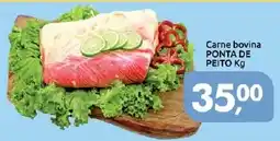 Supermercados Nori Carne bovina ponta de peito oferta