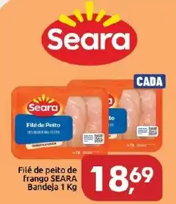 Supermercados Nori Filé de peito de frango seara oferta