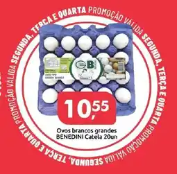 Supermercados Nori Ovos brancos grandes oferta