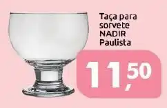 Supermercados Nori Taça para sorvete nadir paulista oferta