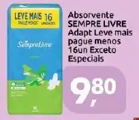 Supermercados Nori Absorvente sempre livre oferta
