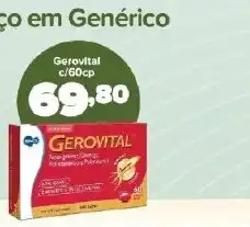 Supermercados Nori Gerovital c/60cp oferta