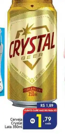 Cerveja Crystal Lata 350ml