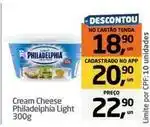 Tenda Atacado Philadelphia - cream cheese light oferta