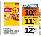 Tenda Atacado Sadia - frango a passarinho oferta