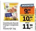 Tenda Atacado Lar - coxinha da asa de frango congelada oferta
