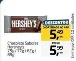 Tenda Atacado Hershey´s - chocolate sabores oferta