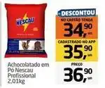 Tenda Atacado Nestlé - achocolatado em pó nescau profissional oferta