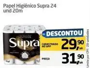 Tenda Atacado Supra - papel higiênico oferta