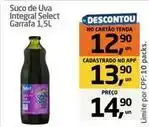 Tenda Atacado Select - suco de uva integral oferta