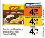 Tenda Atacado Yoki - farofa de mandioca tradicional oferta