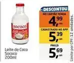 Tenda Atacado Sococo - leite de coco oferta