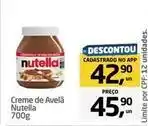 Tenda Atacado Nutella - creme de avelã oferta