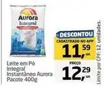 Tenda Atacado Aurora - leite em pó integral instantâneo oferta