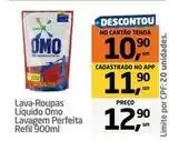 Tenda Atacado Omo - lava-roupas líquido lavagem perfeita refil 900ml oferta
