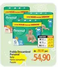 Atacadão Personal - fralda descartável oferta