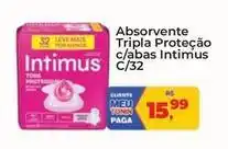 Tonin Superatacado Intimus - absorvente tripla proteção c/abas oferta